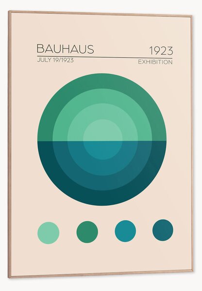 Zarámovaný digitální tisk Bauhaus