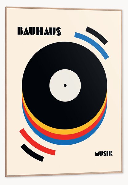 Zarámovaný digitální tisk Bauhaus