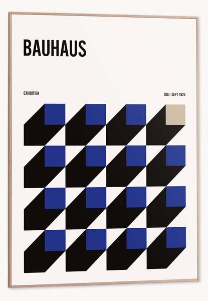 Zarámovaný digitální tisk Bauhaus