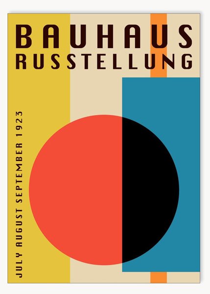 Plakát Shapes of Bauhaus