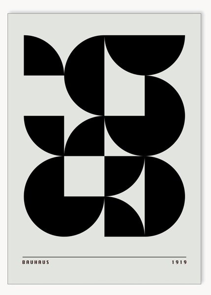 Plakát Circles of Bauhaus