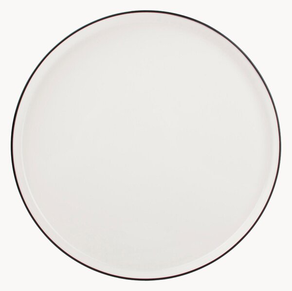 Sada porcelánových mělkých talířů Studio Base, 4 díly