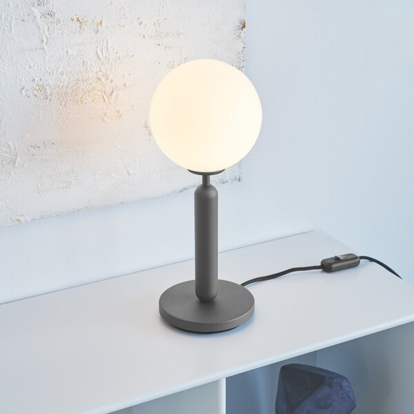 Stolní lampa Nuura Aps, Miira Table, Černá, Obývací pokoj, Kov, Design