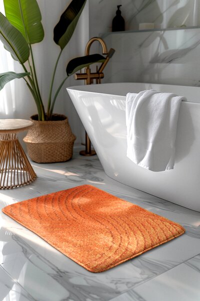 Koupelnová předložka oranžová Comfort,2 set