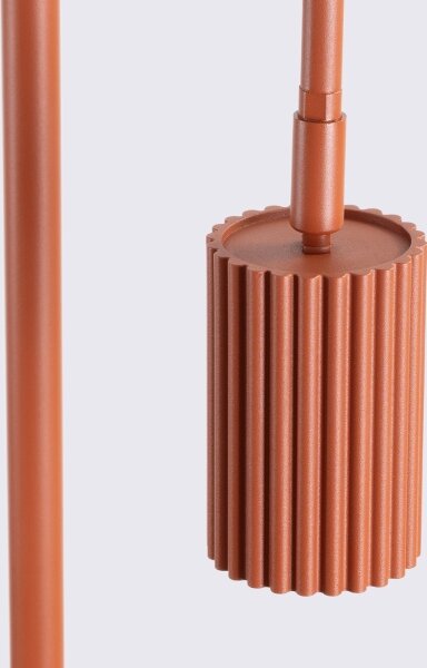 Sollux SL.2023 - Stojací lampa KARBON 1xGU10/10W/230V oranžová