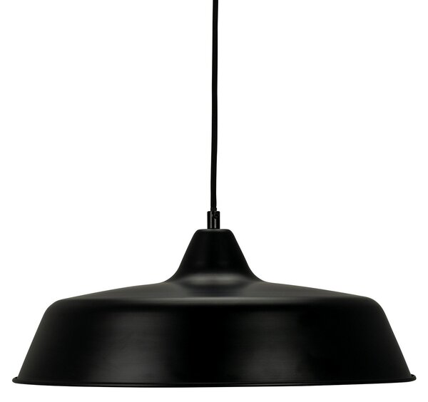 Závěsná svítidlo Dyberg Larsen, Raw, stmívatelné, Černá, Obývací pokoj, Kov, Skandinávský