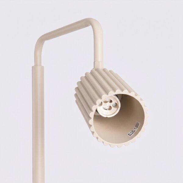 Sollux SL.2017 - Stojací lampa KARBON 1xGU10/10W/230V krémová