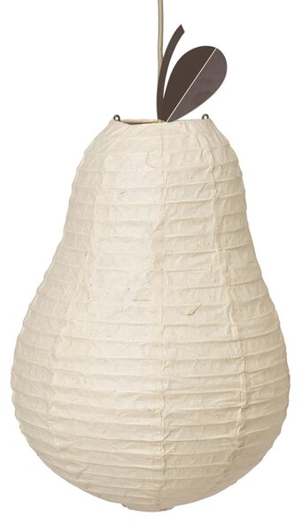 Stínidlo na závěsnou lampu Pear Natural