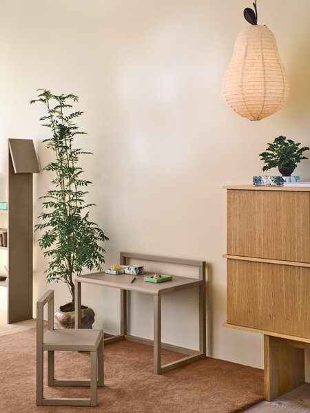 Stínidlo na závěsnou lampu Pear Natural