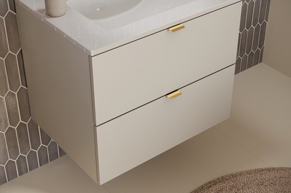 Skříňka pod umyvadlo DALIA Cashmere 82-80-46-2S | 80 cm