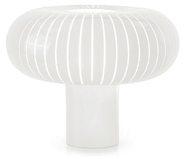 Stolní lampa Kartell, Teresa, stmívatelné, Bílá, Obývací pokoj, Plast, Design