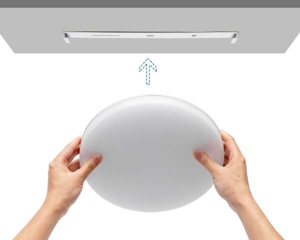 Aigostar - LED Koupelnové stropní svítidlo LED/24W/230V 3000K-6500K IP54 + DO
