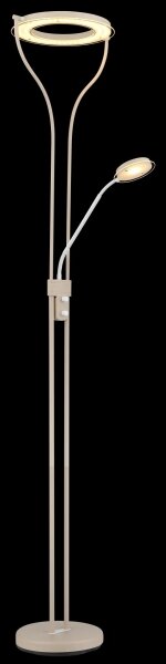 Globo 59038SAD - LED Stmívatelná Stojací lampa EBRO LED/20W/230V + LED/4W 3000K