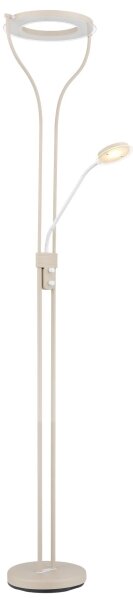 Globo 59038SAD - LED Stmívatelná Stojací lampa EBRO LED/20W/230V + LED/4W 3000K