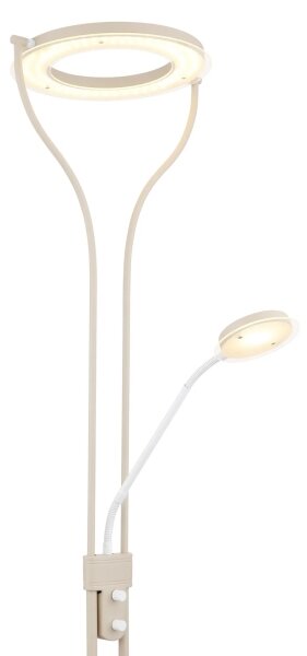 Globo 59038SAD - LED Stmívatelná Stojací lampa EBRO LED/20W/230V + LED/4W 3000K
