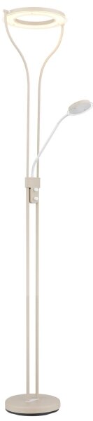 Globo 59038SAD - LED Stmívatelná Stojací lampa EBRO LED/20W/230V + LED/4W 3000K