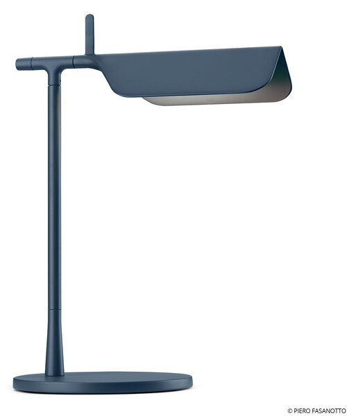 Stolní lampa FLOS, Tab T, Modrá, Obývací pokoj, Kov, Design