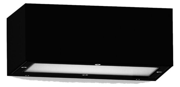 LGM GI-31601-8030-ND-01 Nástěnné venkovní svítidlo GINO 3 LED 16W UP/DOWN 3000K opal difusor IP65 černá RAL9011 - LIGMAN