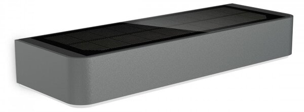 STEIN 052959 Nástěnné venkovní svítidlo XSolar SOL-O S antracit WIRELESS 3000K IP44 - STEINEL