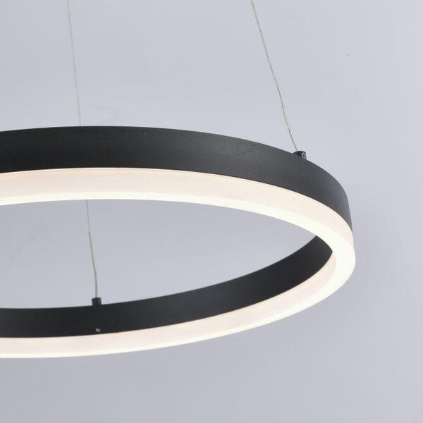 Paul Neuhaus Závěsné LED svítidlo TITUS, 34W, ø 40 cm, 3000K stmívatelné