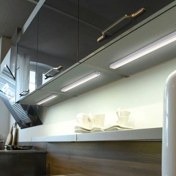 PN 1122-95 HELENA LED skříňkové svítidlo, hliník, lineární 3000K - PAUL NEUHAUS