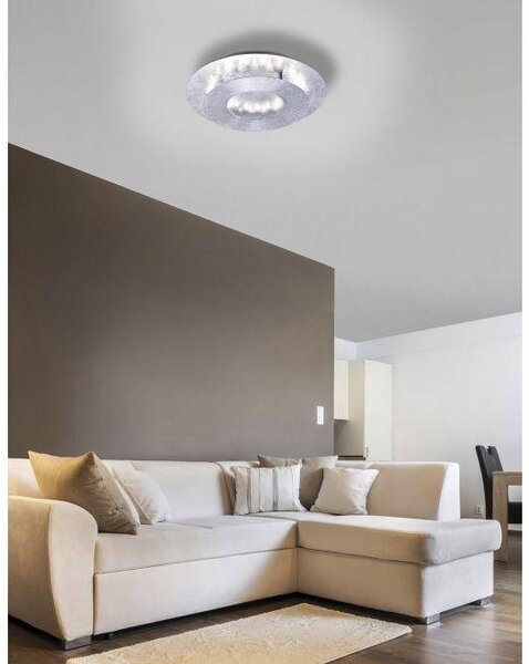 PN 9011-21 NEVIS LED nástěnné a stropní svítidlo, design argento girevole 3000K - PAUL NEUHAUS