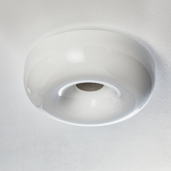 Stropní Lampa Foscarini, Circus piccola, stmívatelné, Bílá, Obývací pokoj, Sklo, Design