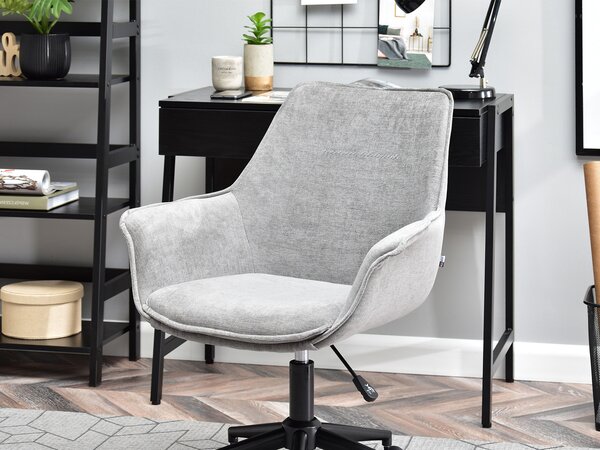 Židle Omaro (šedá + černá). Akce -10%