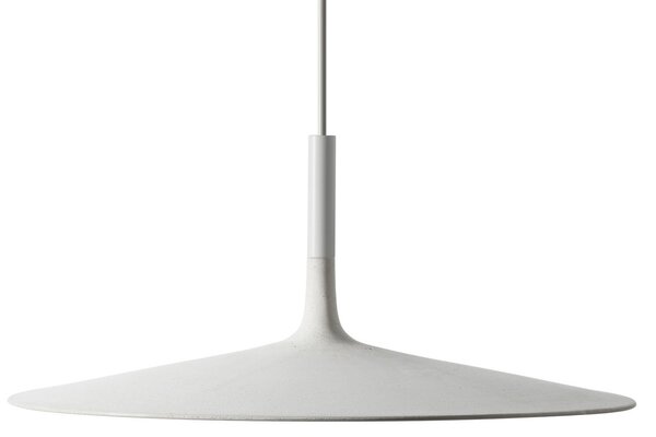 Závěsná svítidlo Foscarini, Aplomb Large, stmívatelné, Bílá, Kuchyně, Beton, Design
