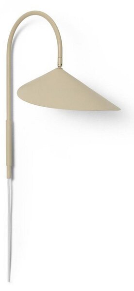 Nástěnná Svítidla ferm LIVING, Arum Swivel, Béžová, Obývací pokoj, Kov, Design