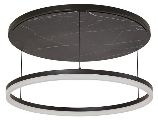 Stropní Lampa Lucande, Orven, stmívatelné, Černá, Obývací pokoj, Kov, Moderní