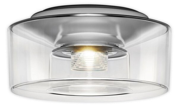 Stropní Lampa Serien Lighting, Curling M, stmívatelné, Transparentní, Obývací pokoj, Plast, Moderní