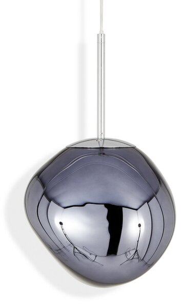 Závěsná svítidlo Tom Dixon, Melt Mini, stmívatelné, Šedá, Obývací pokoj, Plast, Design
