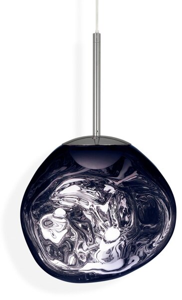 Závěsná svítidlo Tom Dixon, Melt Mini, stmívatelné, Šedá, Obývací pokoj, Plast, Design