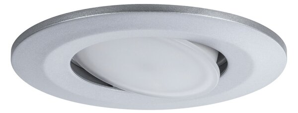P 99928 Vestavné svítidlo LED Calla kruhové 1x6W matný chrom výklopné - PAULMANN