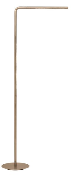 Stojací Lampa UMAGE, Omni, stmívatelné, Zlatá / mosazná, Obývací pokoj, Hliník, Design