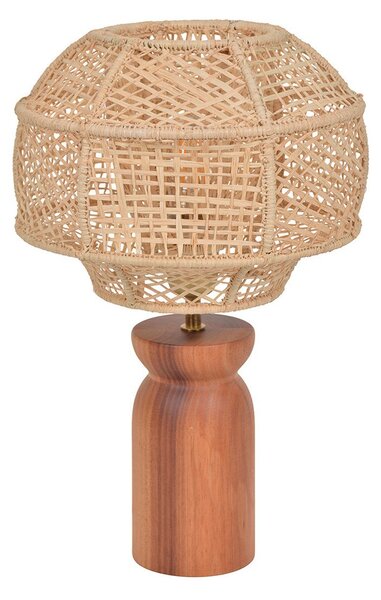Stolní lampa MARKET SET, Odyssée, Dřevo, Obývací pokoj, Dřevo, Design