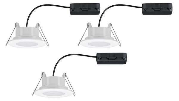 P 92999 HomeSpa LED vestavné svítidlo Calla IP65 1x5,5W 230V WhiteSwitch výklopné 3ks sada včetně sv. zdroje - PAULMANN