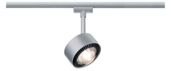 P 95519 URail LED spot Aldan 1x9W černá/matný chrom stmívatelné - PAULMANN