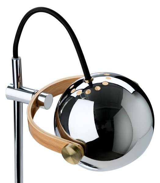 Stolní lampa Halo Design, DC PORTABLE, stmívatelné, Obývací pokoj, Kov, Design
