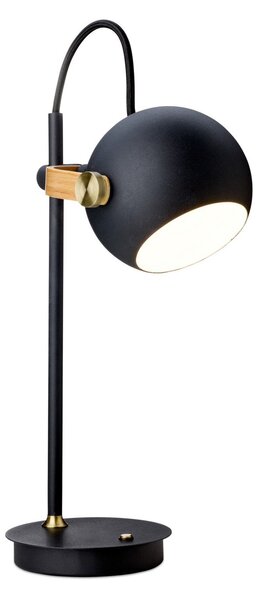 Stolní lampa Halo Design, DC PORTABLE, stmívatelné, Obývací pokoj, Kov, Design