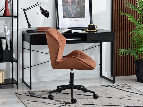 Křeslo Velma M (měděná + černá). Akce -22%