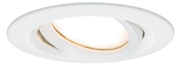 P 93681 Vestavné svítidlo LED Nova Plus kruhové 1x6,8W bílá mat výklopné stmívatelné - PAULMANN