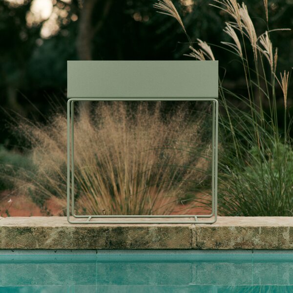 FERM LIVING Truhlík Plant Box, Tea Green