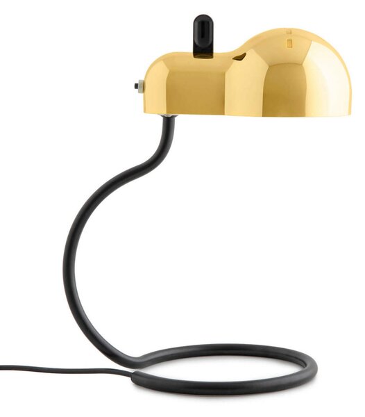 Stolní lampa Stilnovo, Minitopo, Zlatá / mosazná, Obývací pokoj, Kov, Design