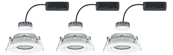 P 93682 Vestavné svítidlo LED Nova Plus kruhové 3x6,8W bílá mat výklopné stmívatelné - PAULMANN