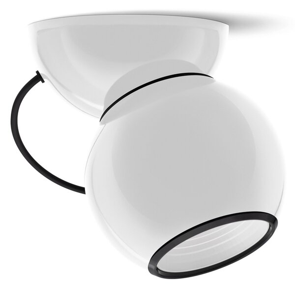 Stropní Lampa Stilnovo, Gravitino, stmívatelné, Bílá, Obývací pokoj, Kov, Design