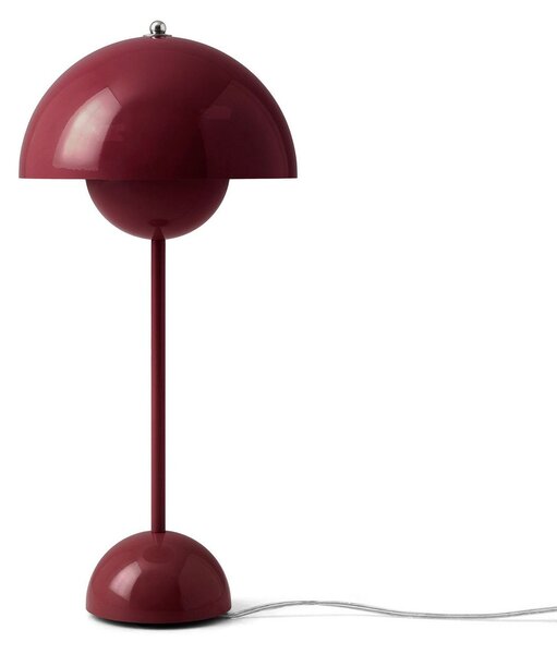Stolní lampa &Tradition, Flowerpot VP3, Fialová, Obývací pokoj, Kov, Design