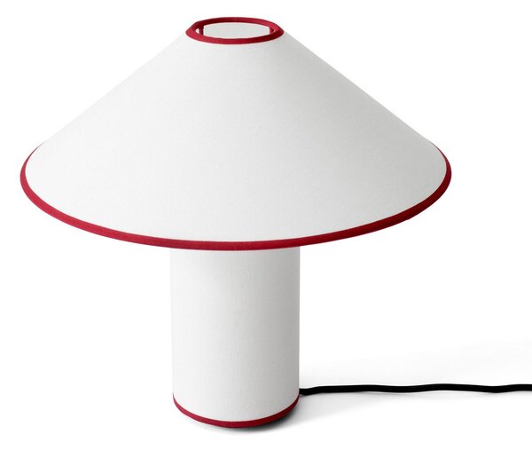 Stolní lampa &Tradition, Colette, Bílá, Obývací pokoj, Tkanina / Textil, Design