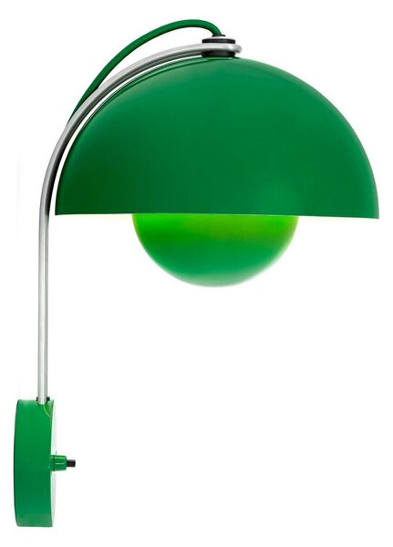 Nástěnná Svítidla &Tradition, Flowerpot VP8, Zelená, Obývací pokoj, Kov, Design